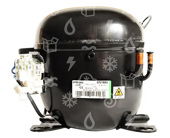 kompresor EMBRACO NT2180U, LBP - R290, 220 - 240 V, 50Hz
